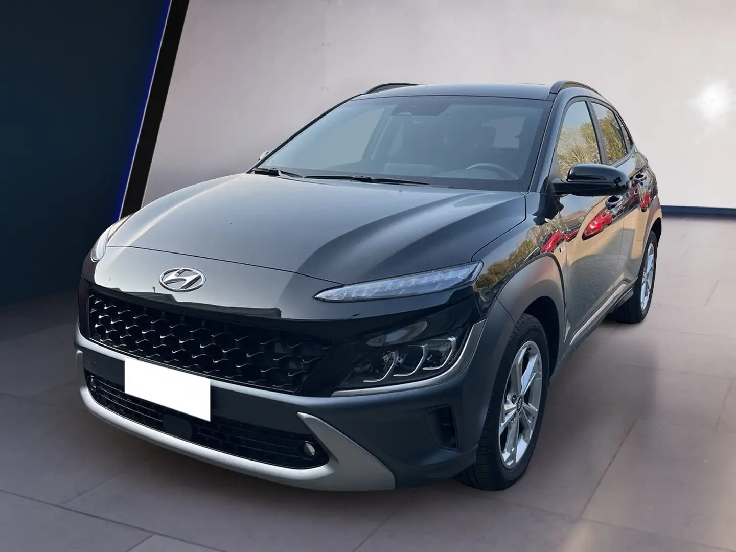 Hyundai KONA I 2021 1.0 t-gdi 48V Xline Safety Pack 2wd 120cv Zwart - 2