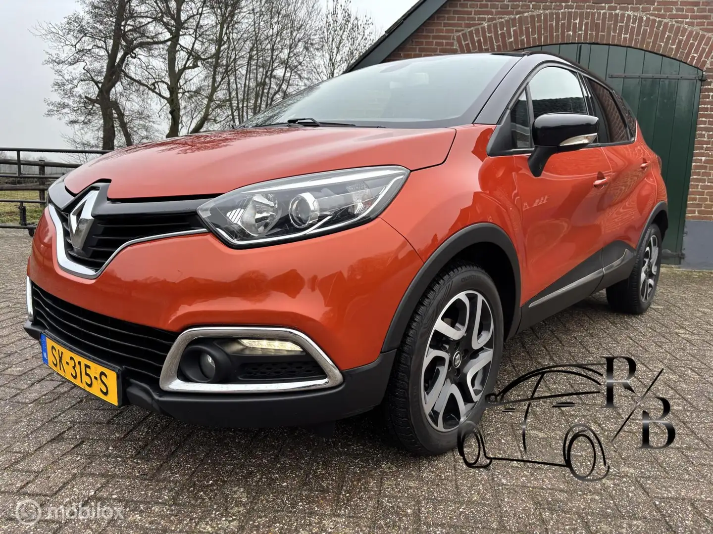 Renault Captur 0.9 TCe Dynamique ZEER MOOIE AUTO Orange - 1