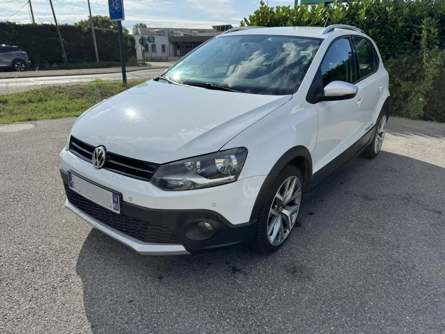 Volkswagen Polo Polo 1.4 TDI 90 DSG 7 Cross Polo Blanc - 2