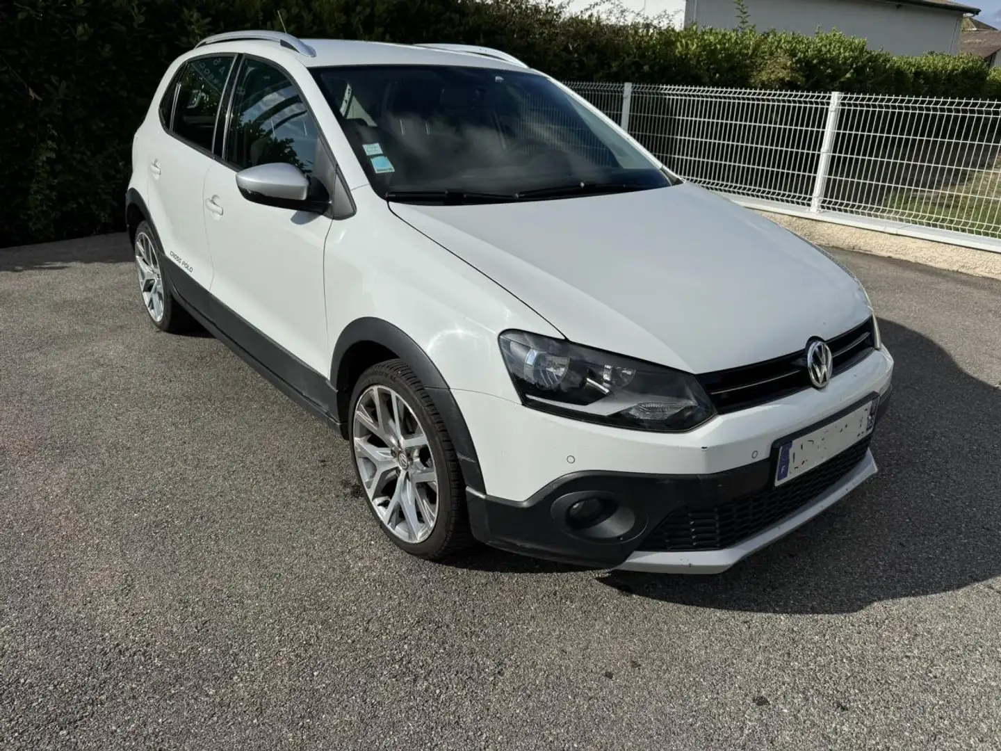 Volkswagen Polo Polo 1.4 TDI 90 DSG 7 Cross Polo Blanc - 1
