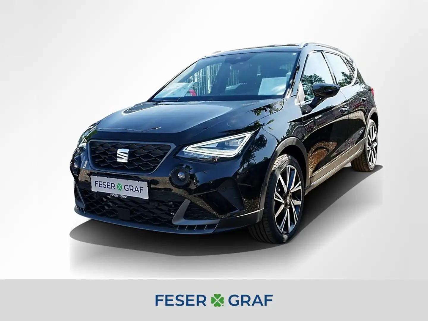 SEAT Arona 1.0 TSI FR ACC Navi PDC RüKa Sitzh. Noir - 1