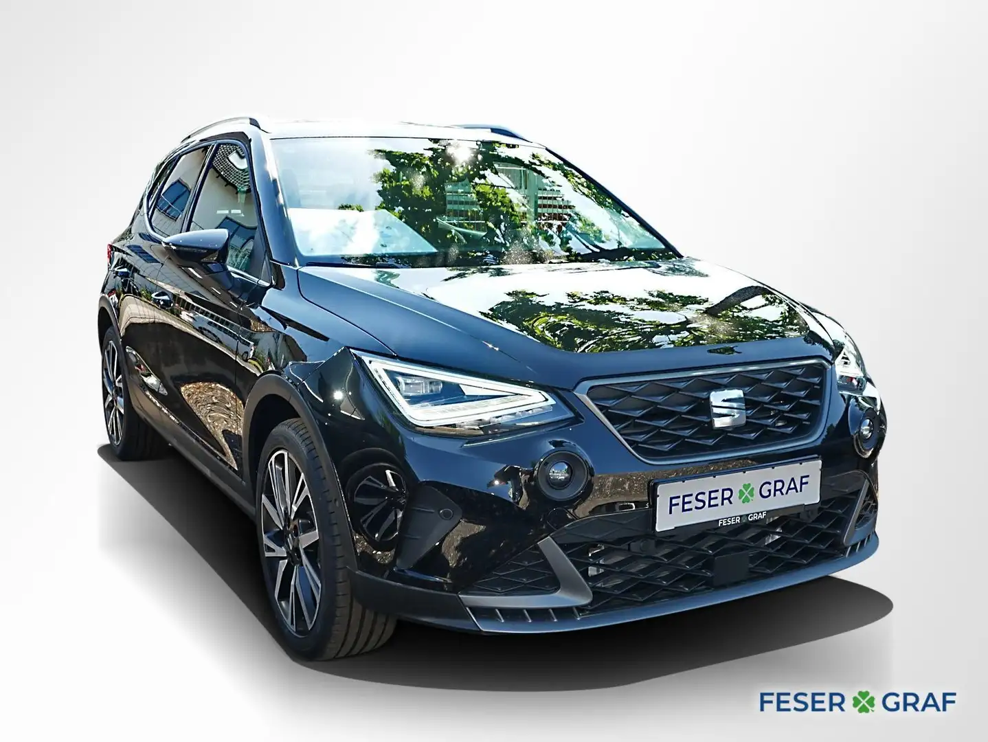 SEAT Arona 1.0 TSI FR ACC Navi PDC RüKa Sitzh. Noir - 2