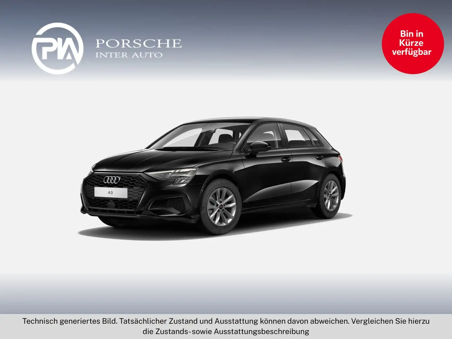 Audi A3 30 TFSI intense Schwarz - 1