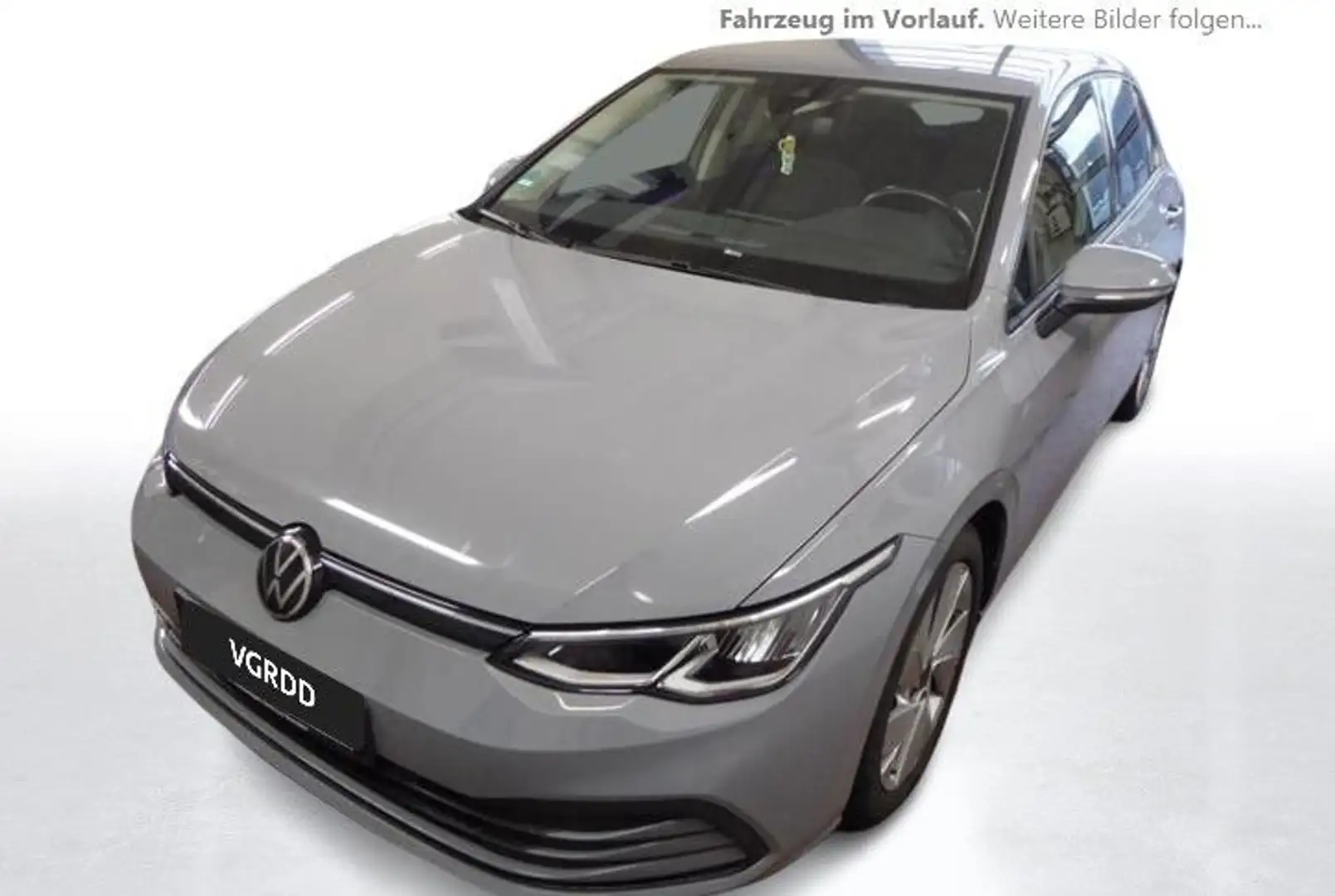 Volkswagen Golf VIII 2.0 TDI DSG United ACC AHZV LED Navi Grigio - 2