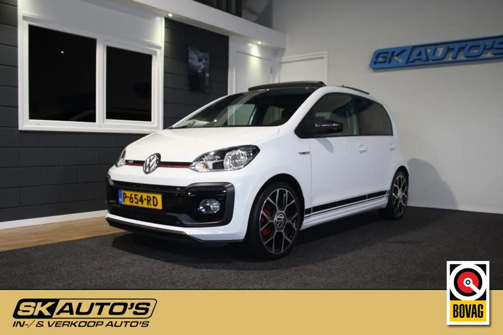 Volkswagen up! 1.0 TSI GTI PANODAK STOELV PDC 5DRS CARBON ALL-IN Blanc - 1