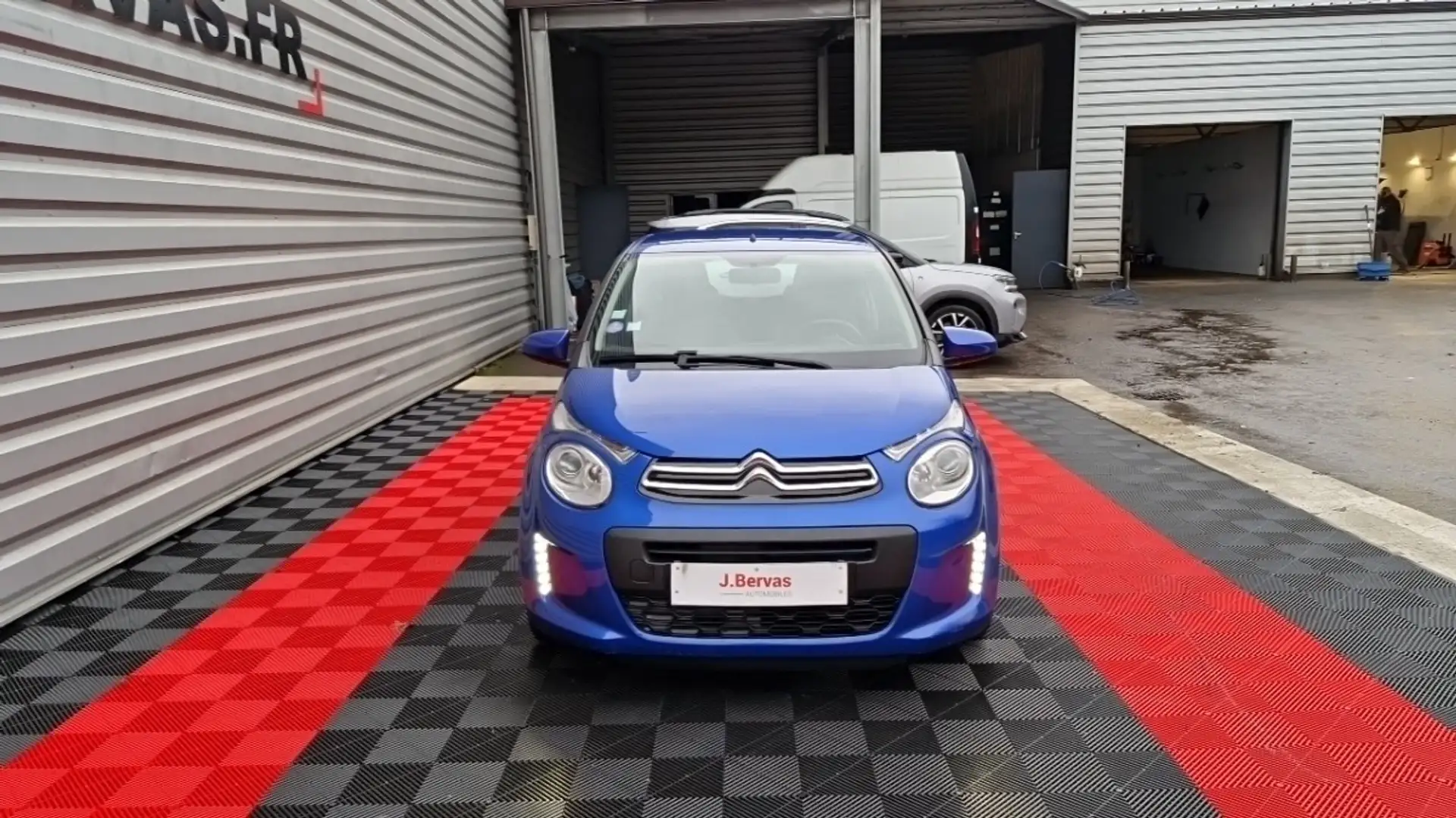 Citroen C1 VTI 72 SS FEEL Bleu - 2