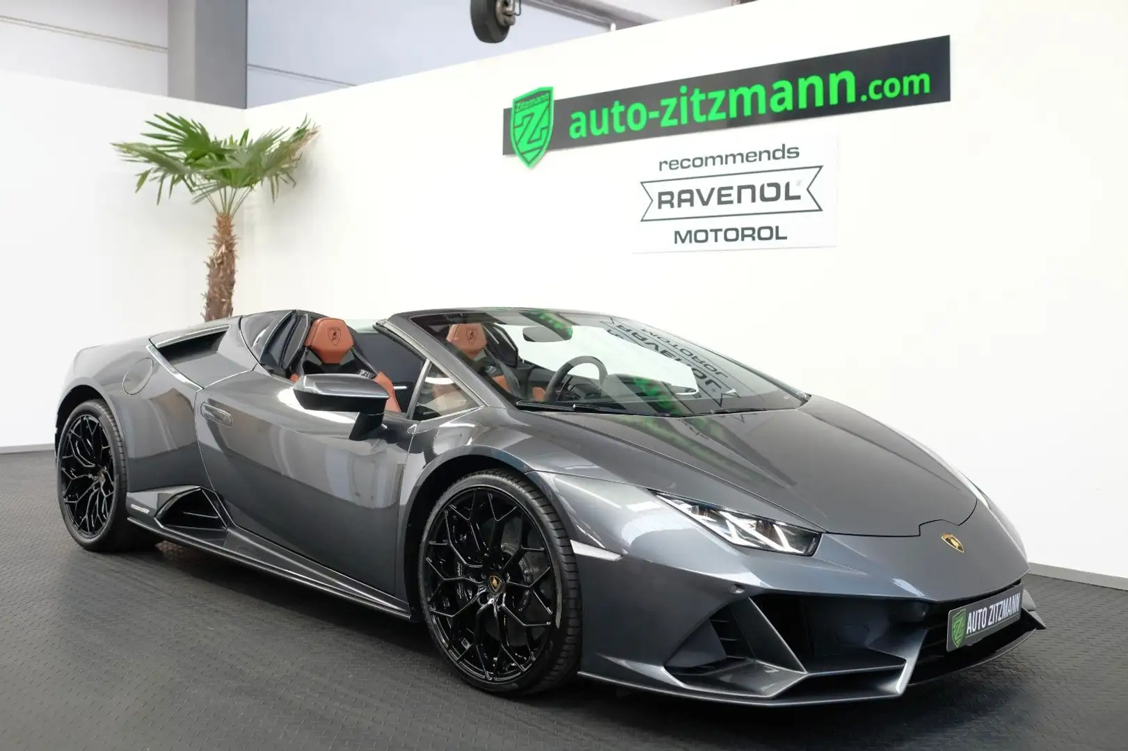 Lamborghini Huracán Spyder/LIFT/CARBON/SPORTSEATS/SENSONUM Gris - 1