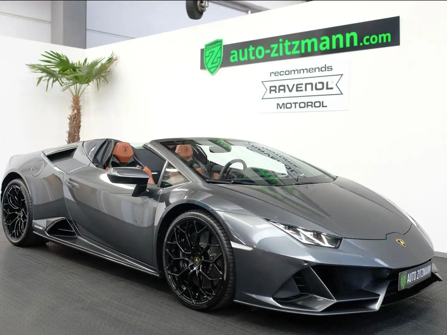 Lamborghini Huracán EVO Spyder/LIFT/CARBON/SPORTSEAT/SENSONU Grau - 1