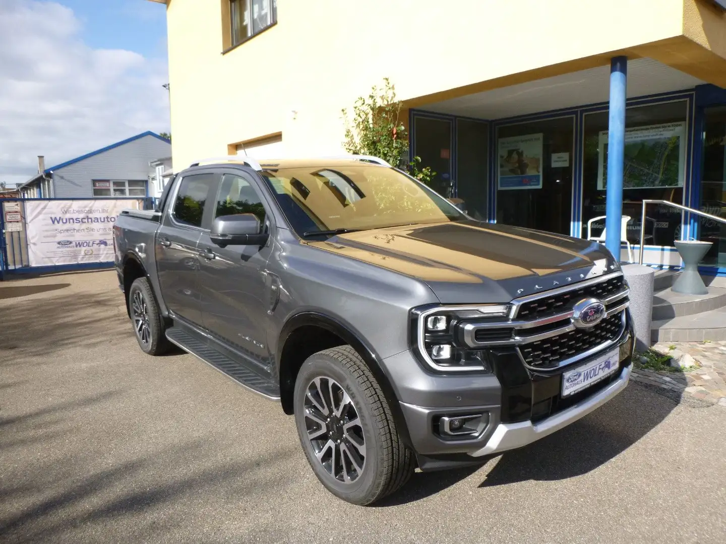 Ford Ranger DoKa 3.0 Platinum Standheizung Rollo AHK Gris - 1