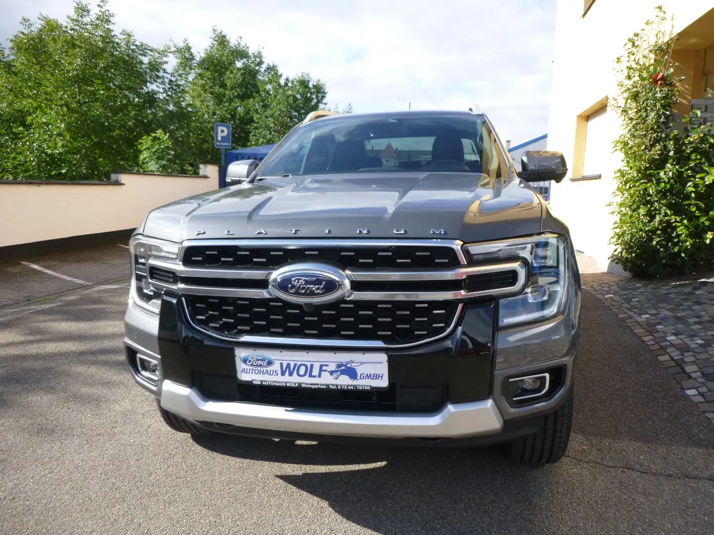 Ford Ranger DoKa 3.0 Platinum Standheizung Rollo AHK Gris - 2