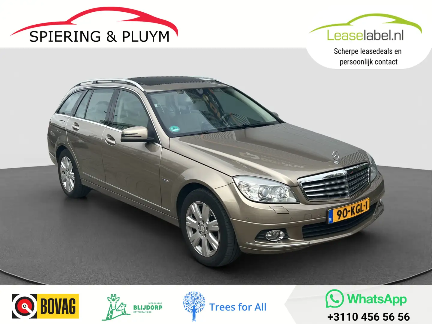 Mercedes-Benz C 180 Estate Kompressor Elegance | Youngtimer | Schuifda Beige - 1