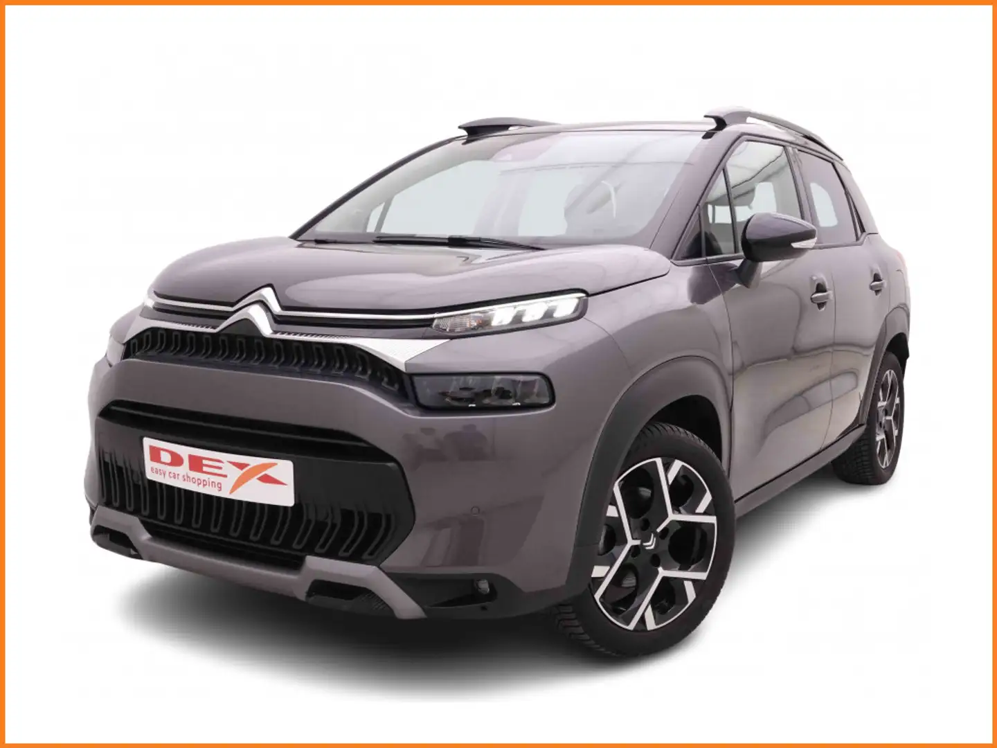Citroen C3 Aircross 1.2 T 110 Shine Pack + Panoram + GPS + Alu17 Diamo Grijs - 1