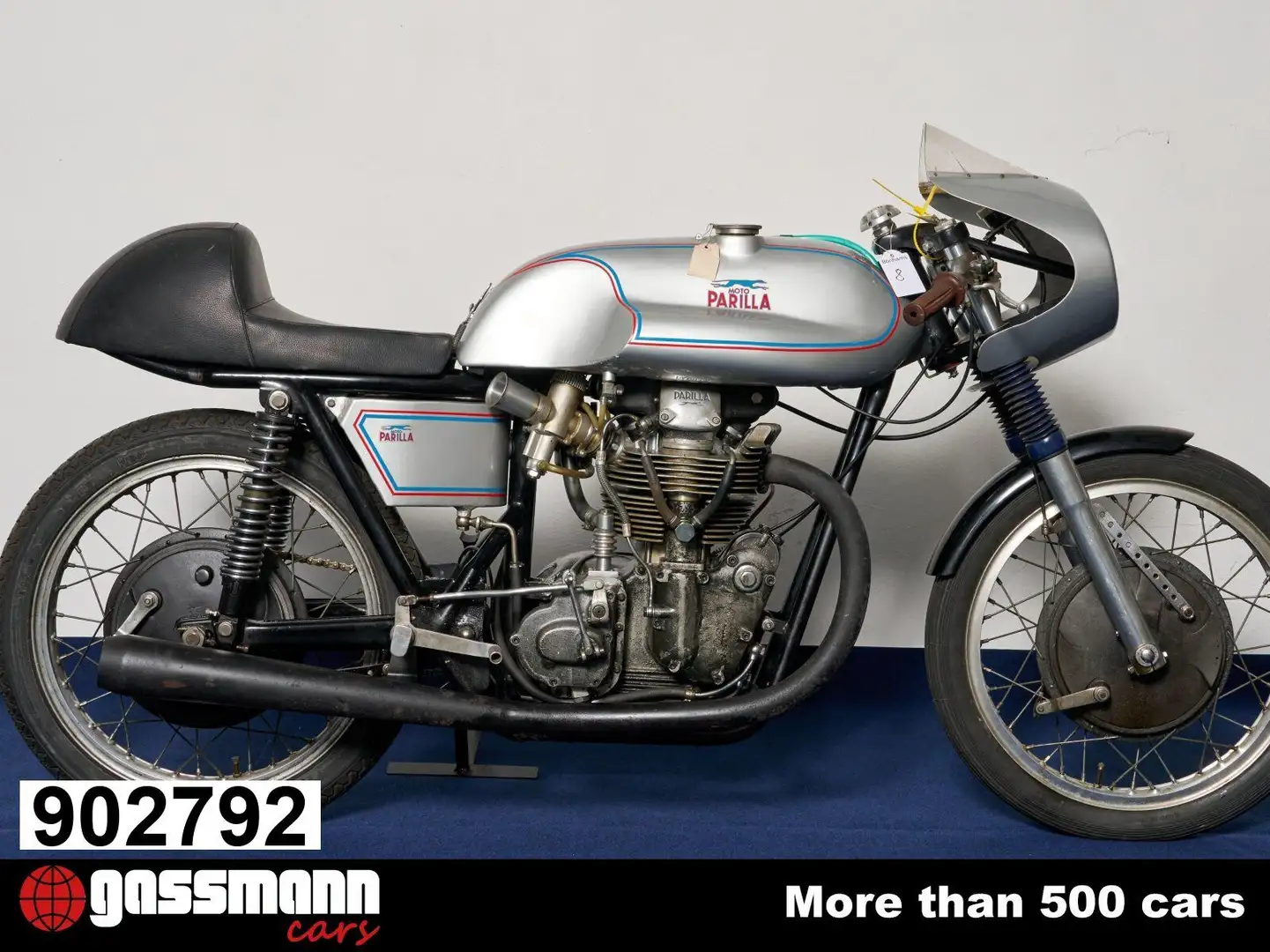 Sonstige Marken Parilla 350cc Bialbero Racing Motorcycle Silber - 1