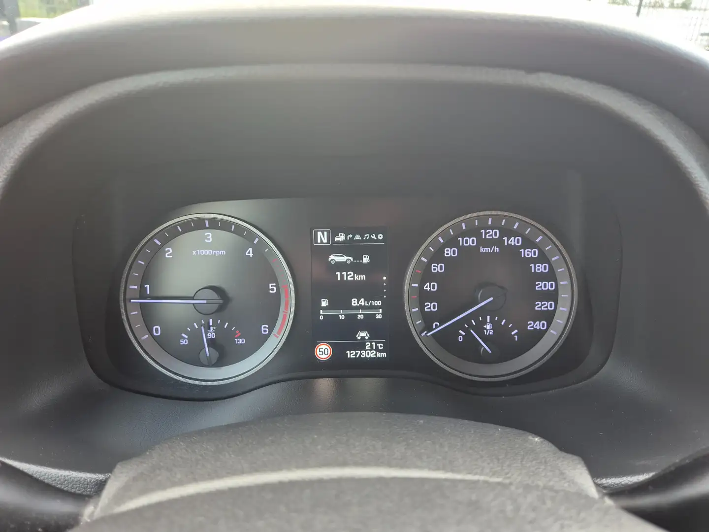 Hyundai TUCSON Tucson 1.7 CRDi -EU6b-GARNATIE 1AN-FULL OPTION Zwart - 2