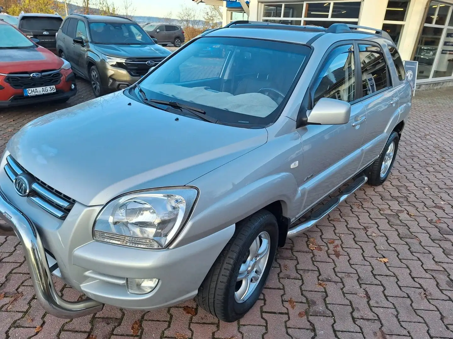 Kia Sportage 2.7 V6 EX, Gasanlage, AT Silber - 1