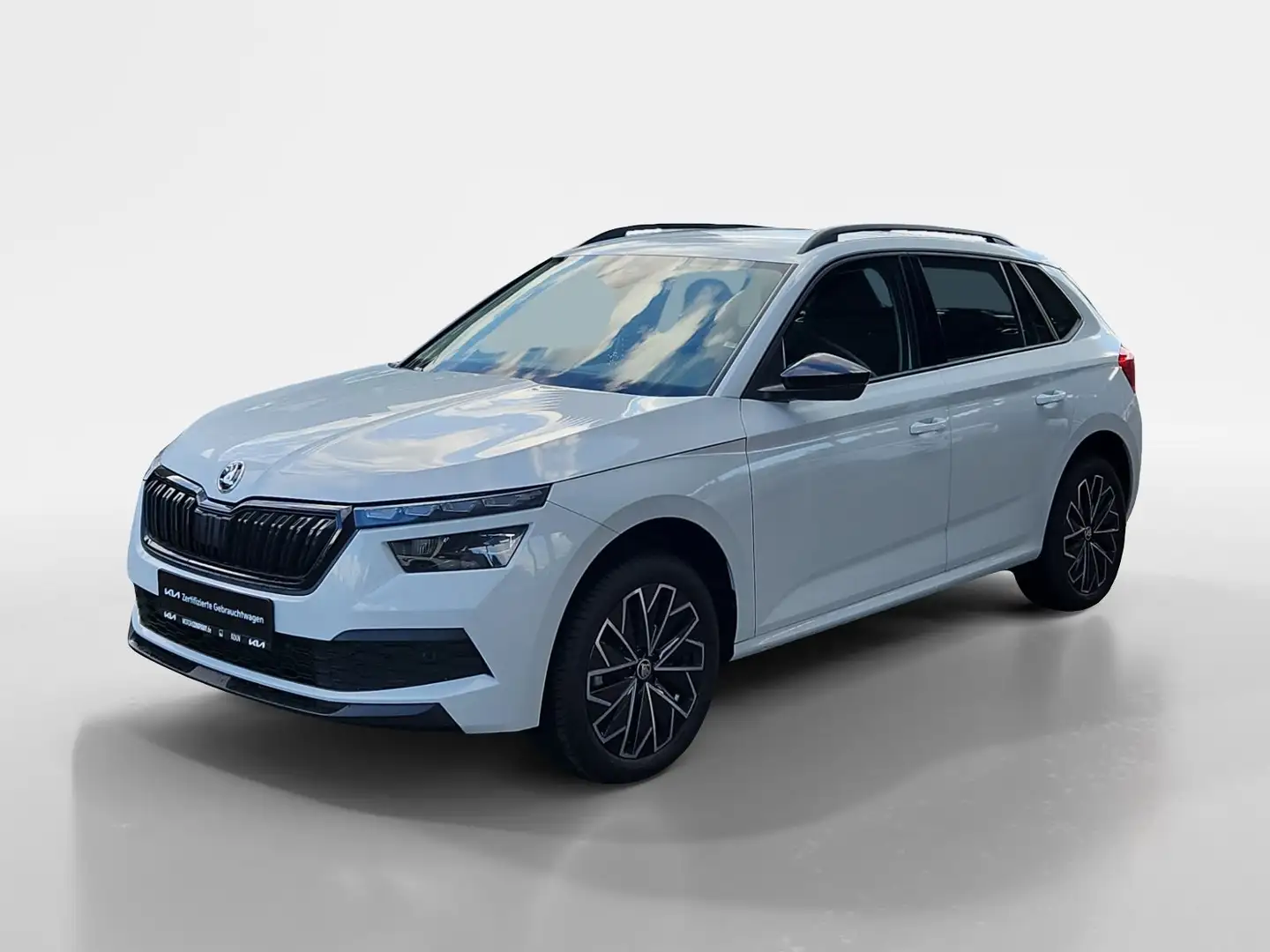 Skoda Kamiq 1.0 TSI Style Matrix 2xKlima Kam. KeyLess Bílá - 1