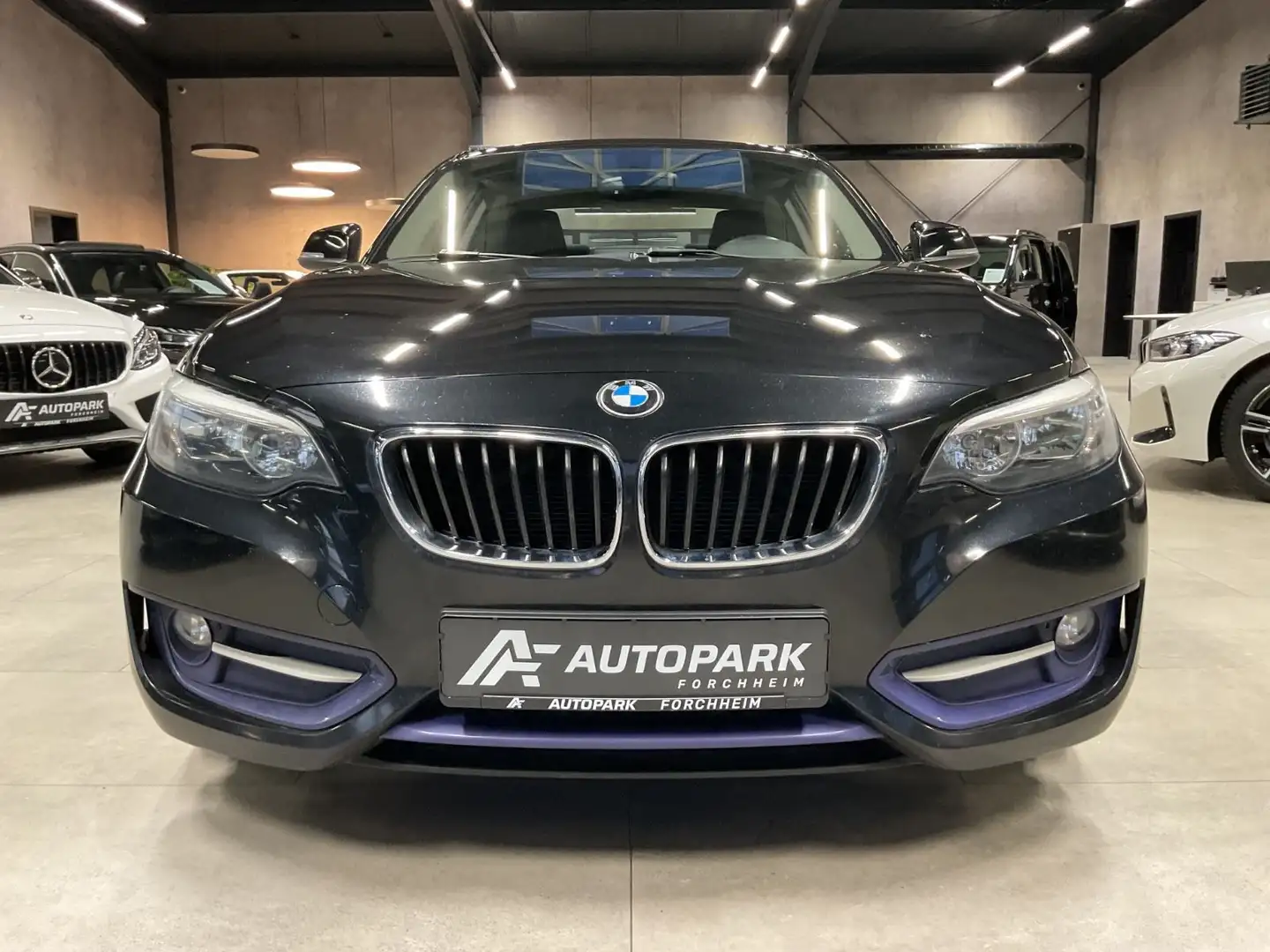 BMW 218 d Coupe Sport Klimaautom. Sitzh. PDC BT Schwarz - 2