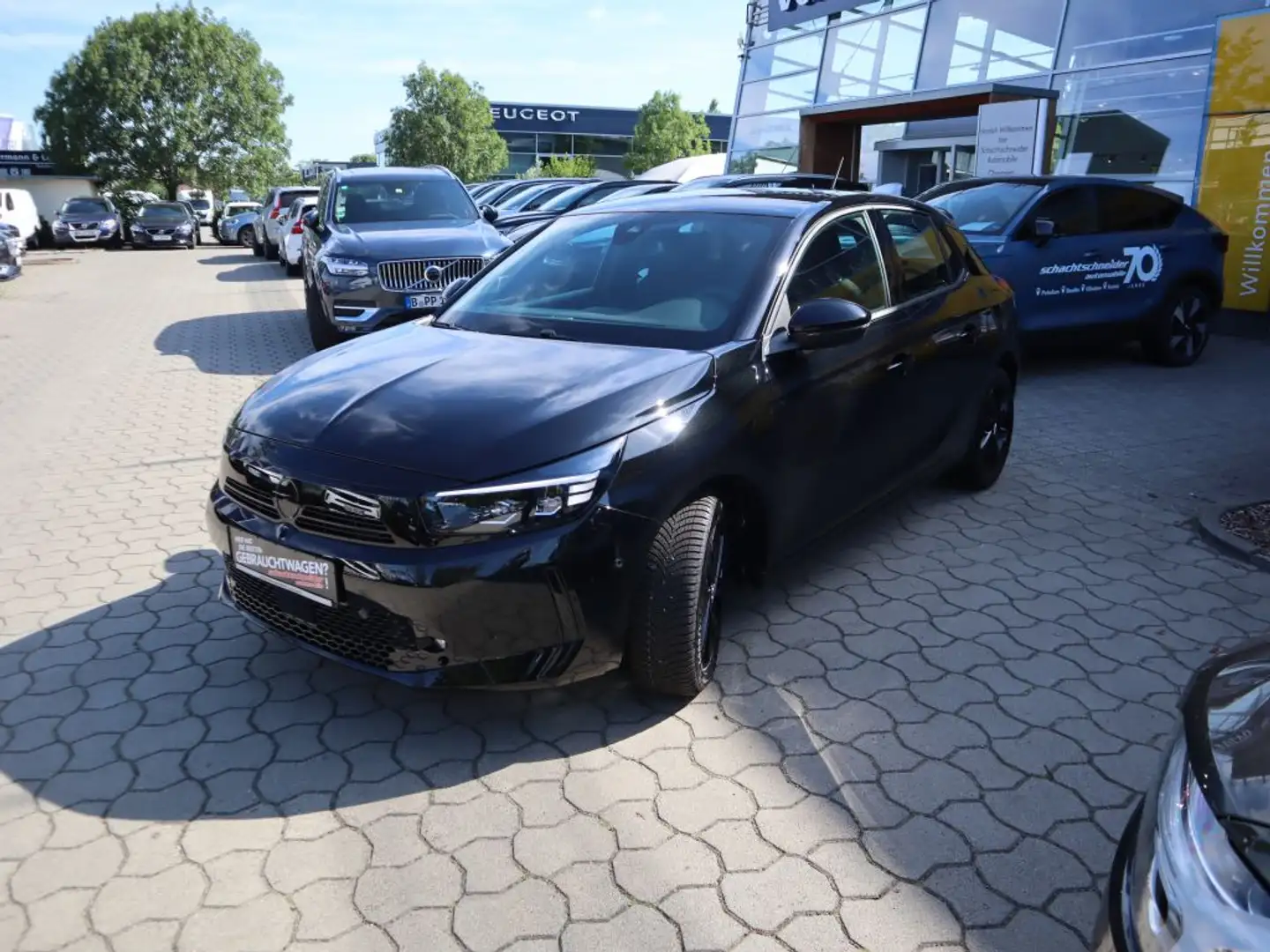 Opel Corsa 1.2 Turbo Aut. GS+Klimaaut+Matrix-LED+ Zwart - 2