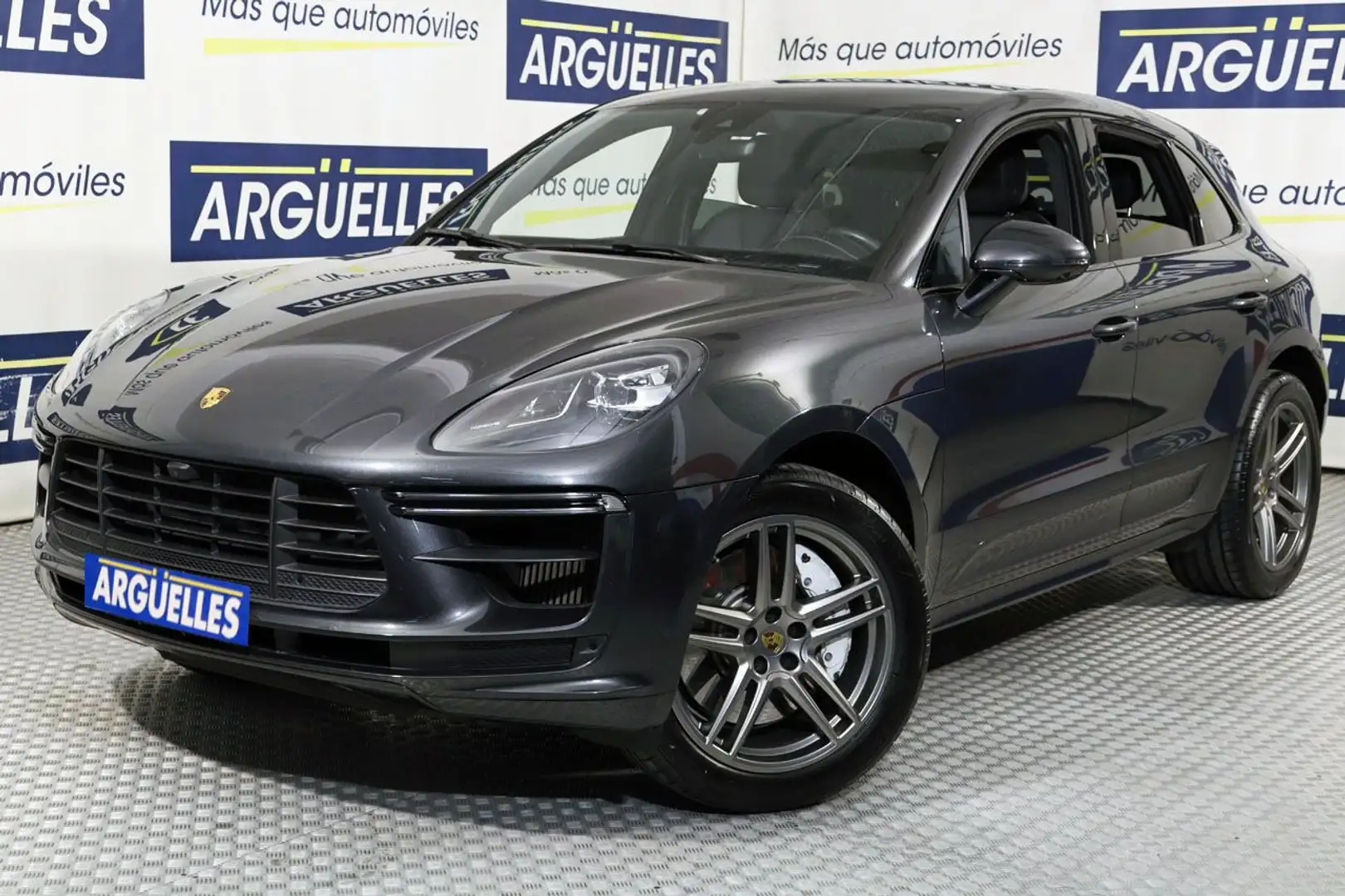 Porsche Macan Turbo Aut. Gris - 1