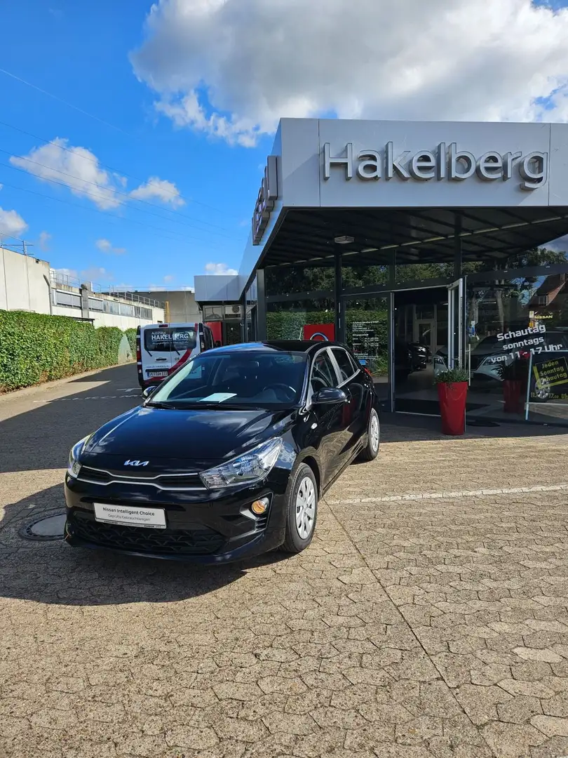 Kia Rio Vision Klima, SHZ, Automatik Schwarz - 2