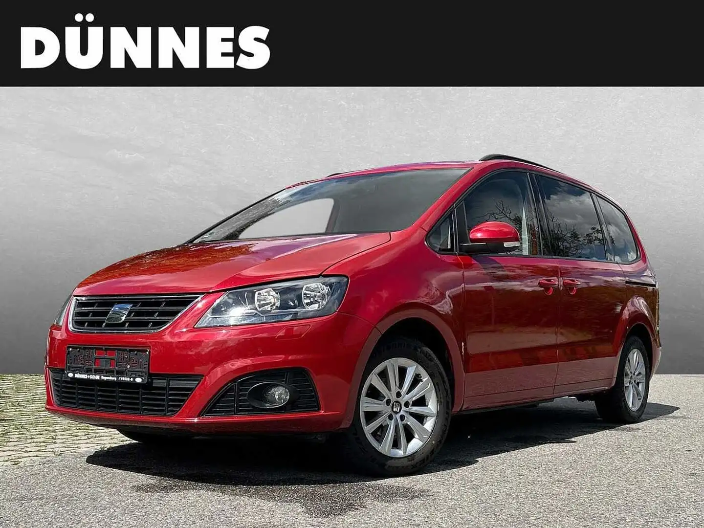 SEAT Alhambra 1.4 TSI Style *7-Sitzer* Rot - 1