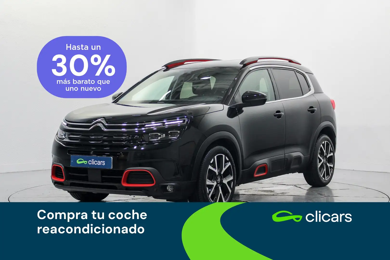 Citroen C5 Aircross BlueHDi S&S Feel 130 Negro - 1