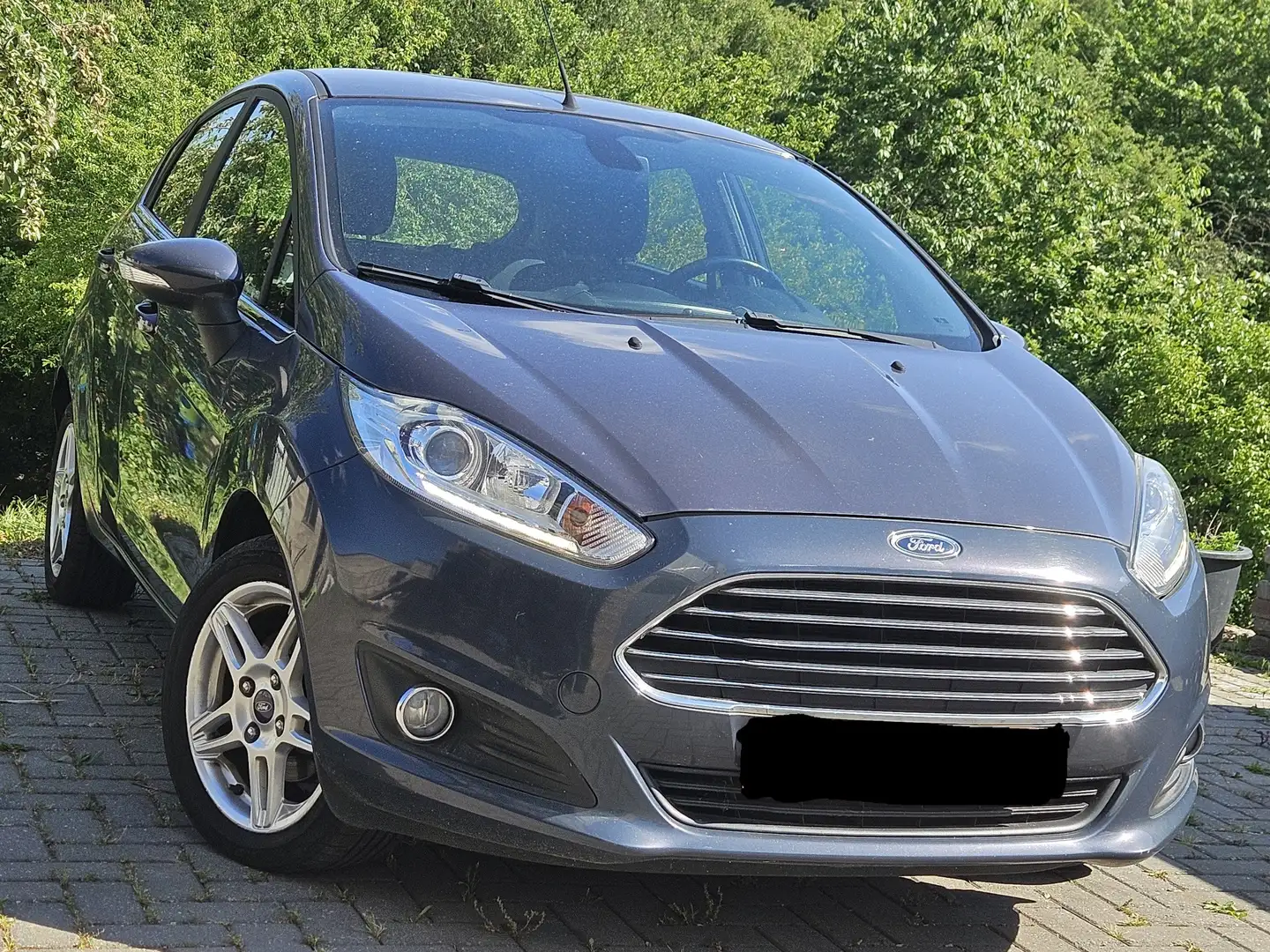 Ford Fiesta 1.5 TDCi Titanium Blauw - 1