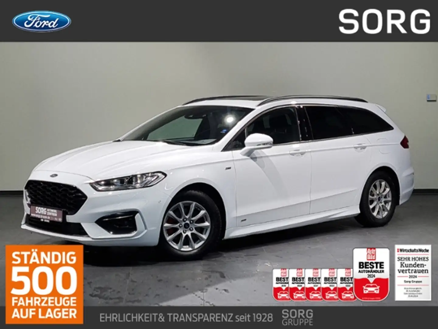 Ford Mondeo 2.0 EcoBlue ST-Line*AUTO*AWD*PANO-SD* Bianco - 1