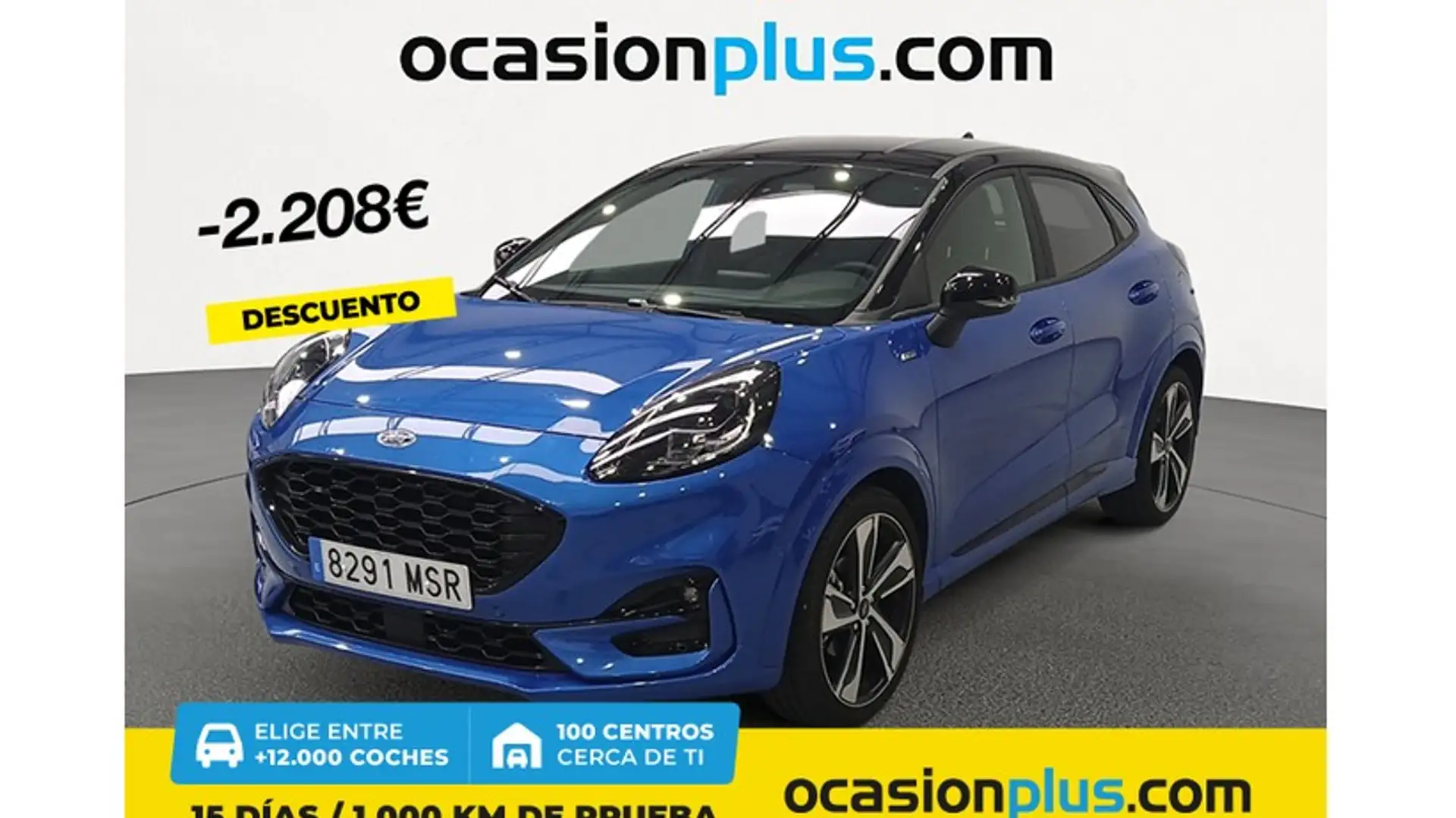 Ford Puma 1.0 EcoBoost MHEV ST-Line X 155 Azul - 1