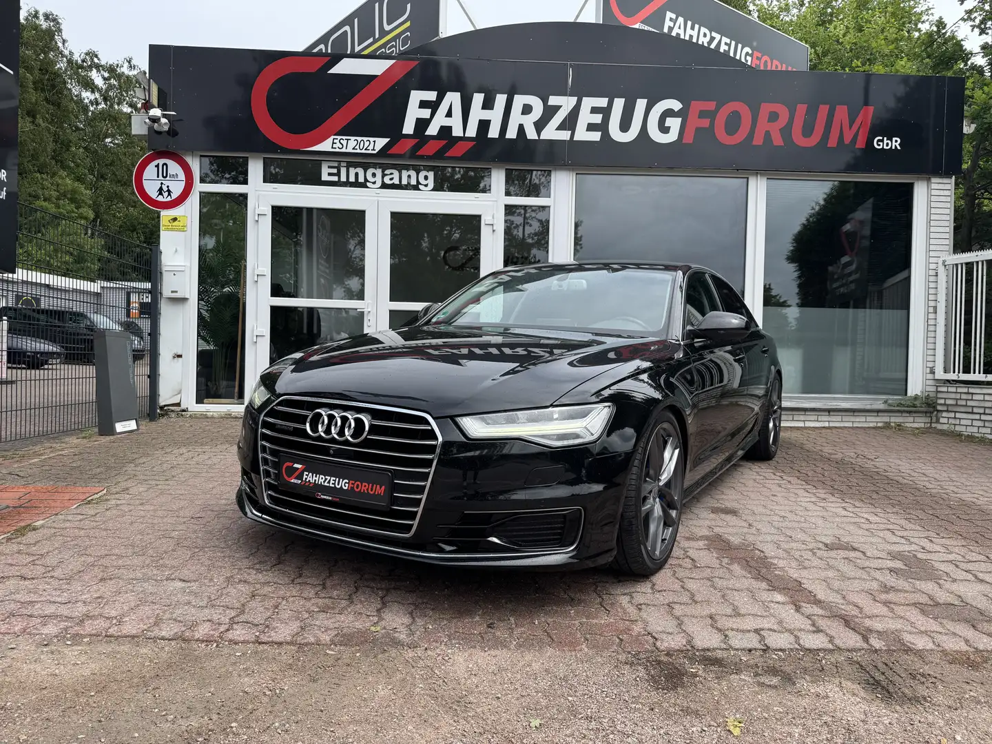 Audi A6 3.0 TFSI quattro LED*Standheizung*Garantie Zwart - 2