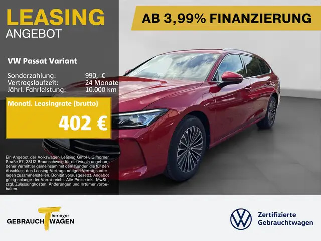 2025 Volkswagen Passat in Red for sale