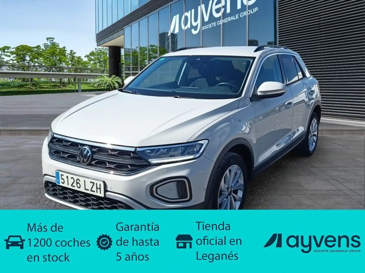 Volkswagen T-Roc 1.5 TSI Life DSG7 110KW Gris - 1