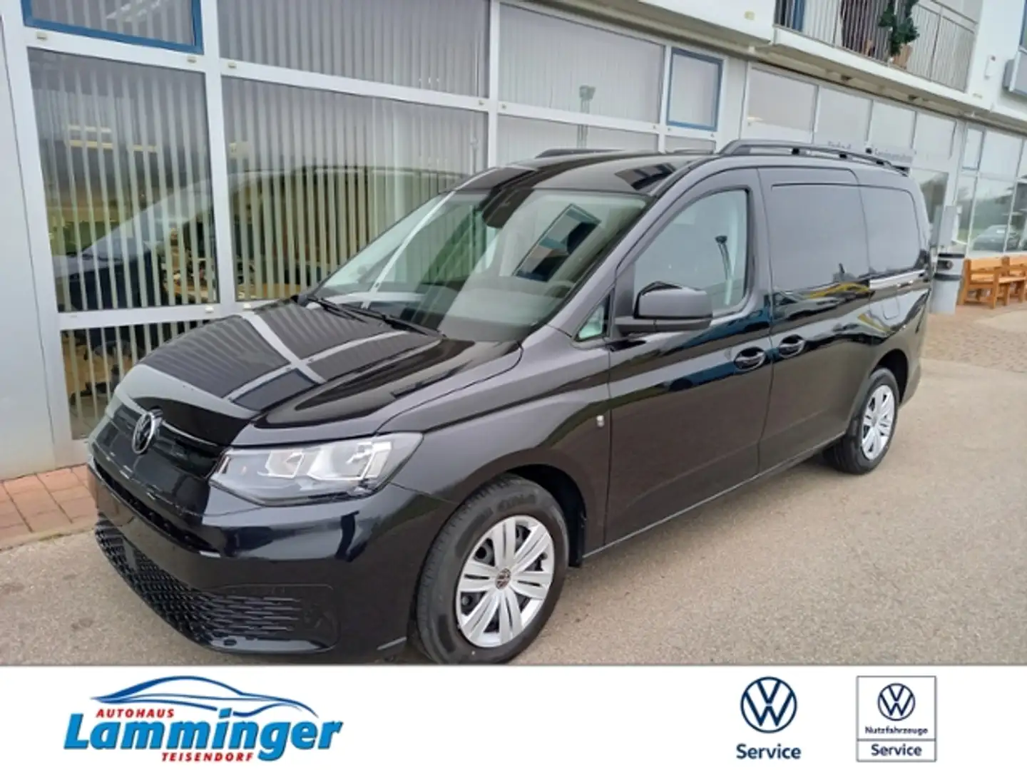 Volkswagen Caddy Maxi Basis AHK NAVI GRA SHZ CLIMATRONIC Schwarz - 1