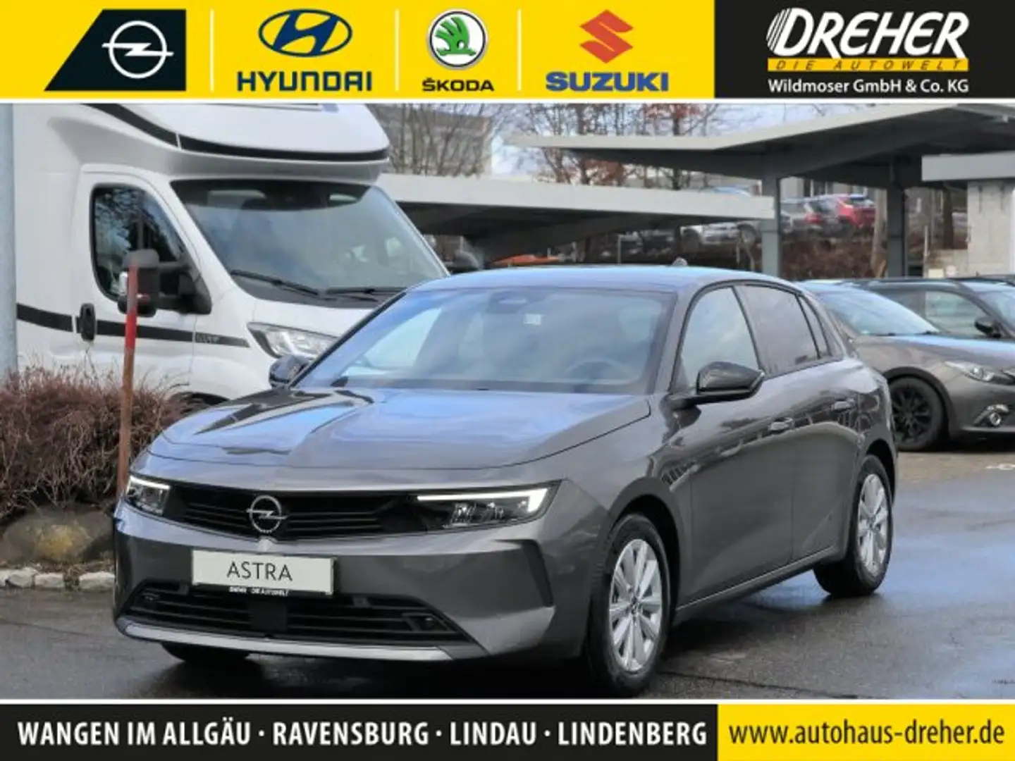 Opel Astra Astra Edition Klima/Navi/RÜ-KAM/TEMP./uvm. Grigio - 1