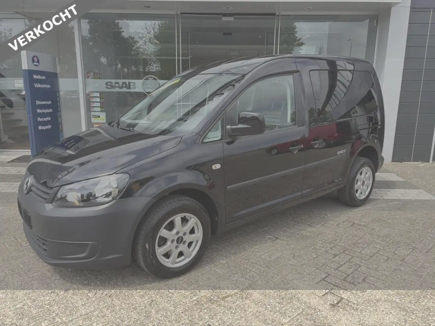 Volkswagen Caddy Caddy 1.2 TSI 1ste eigenaar nw APK VERKOCHT Zwart - 1