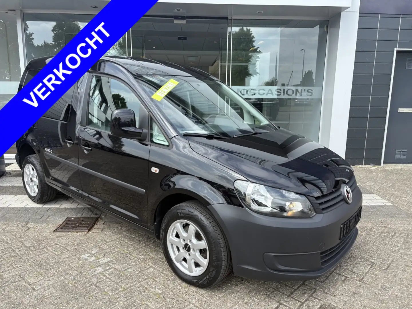 Volkswagen Caddy Caddy 1.2 TSI 1ste eigenaar nw APK VERKOCHT Zwart - 2