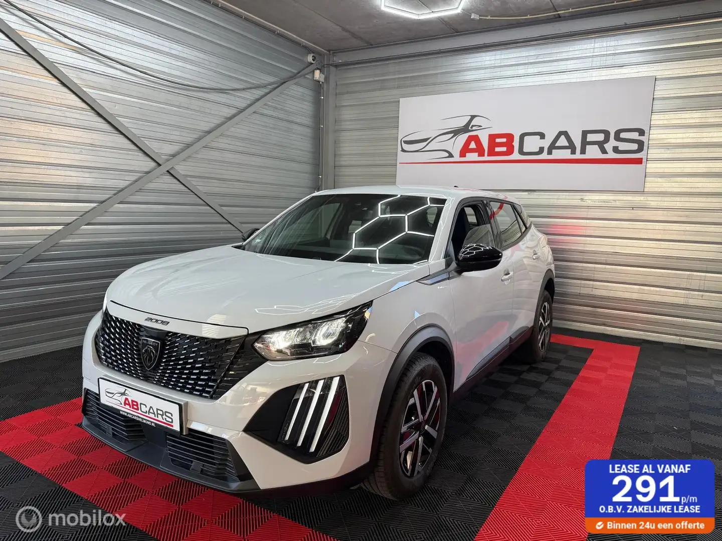 Peugeot 2008 1.2 PureTech 100 Active Blanc - 1