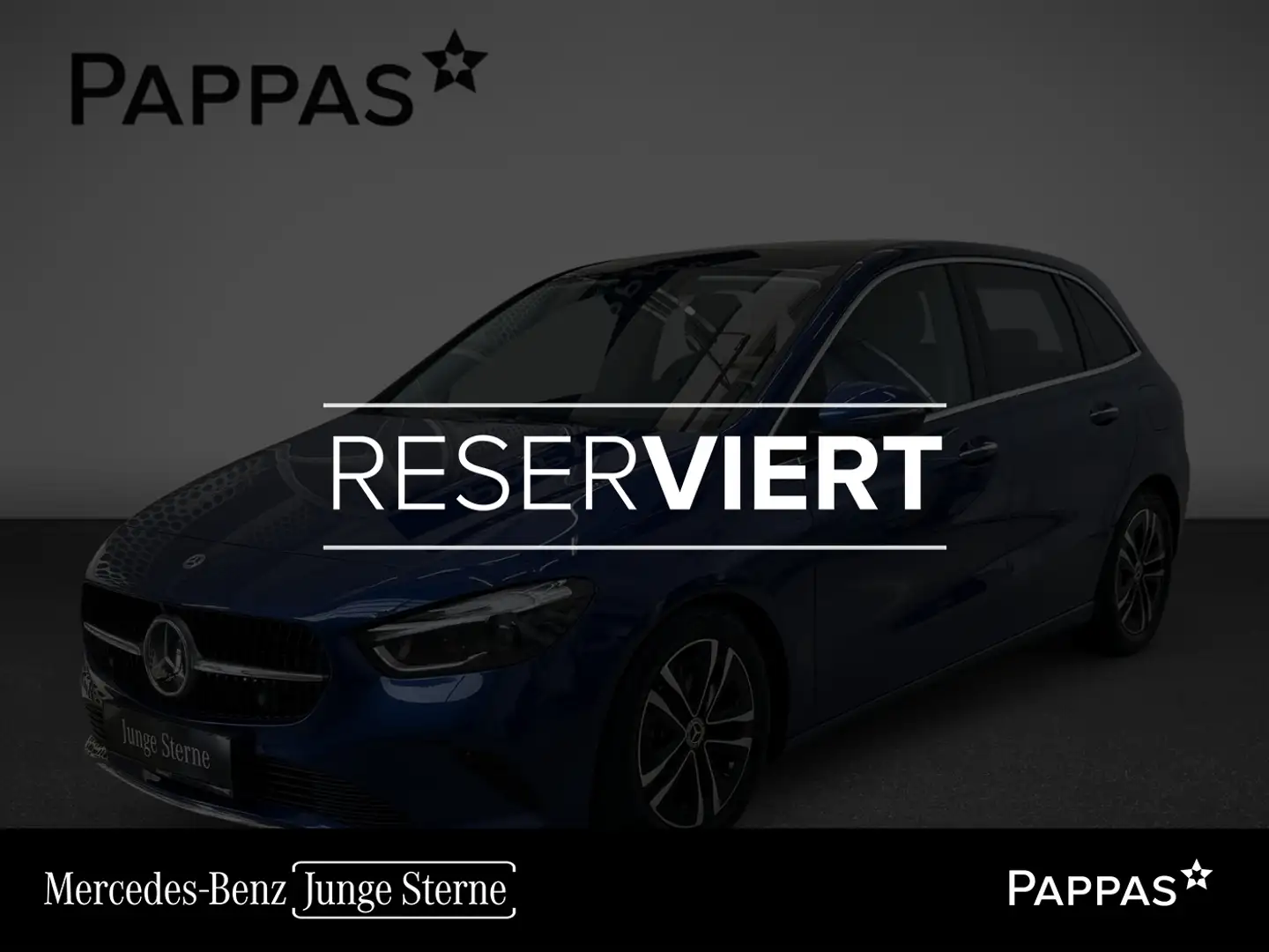 Mercedes-Benz B 220 4MATIC Distr PTS Navi Pano Wide Cam LED Blauw - 1