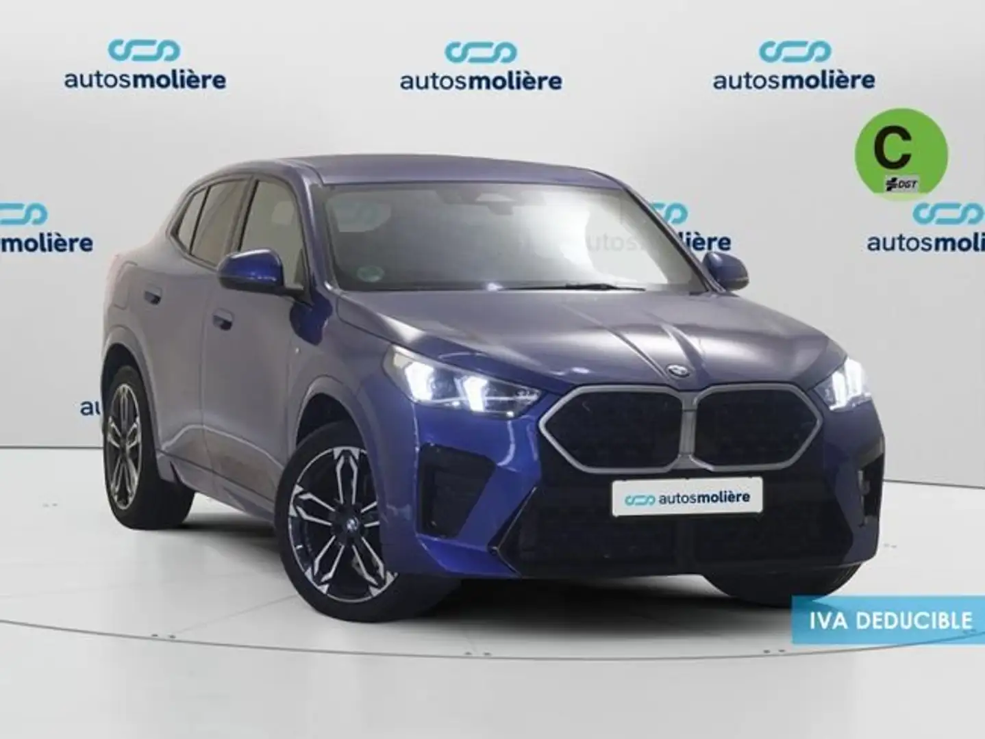 BMW X2 sDrive 18dA Bleu - 2