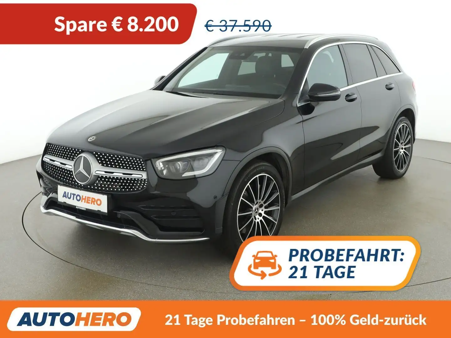 Mercedes-Benz GLC 220 GLC 220 d 4Matic AMG Line Schwarz - 1