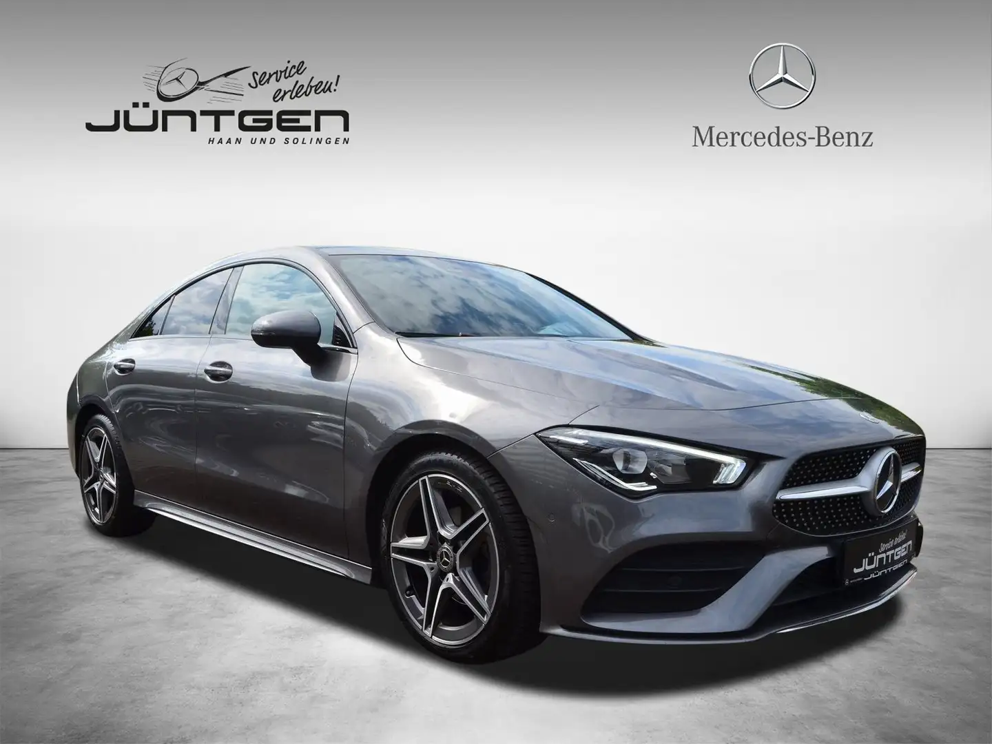 Mercedes-Benz CLA 180 Coupé AMG PANO RFK DSC MBUX AMBIENTE LED Gris - 1