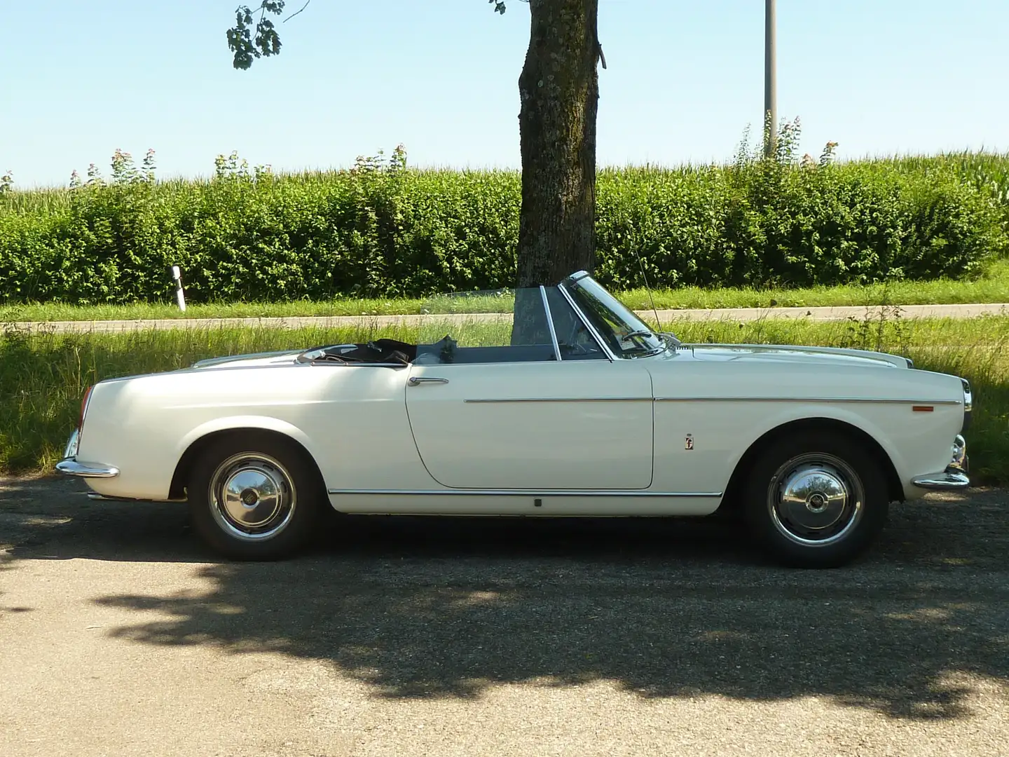 Fiat 1200 Cabrio + Hardtop Alb - 1