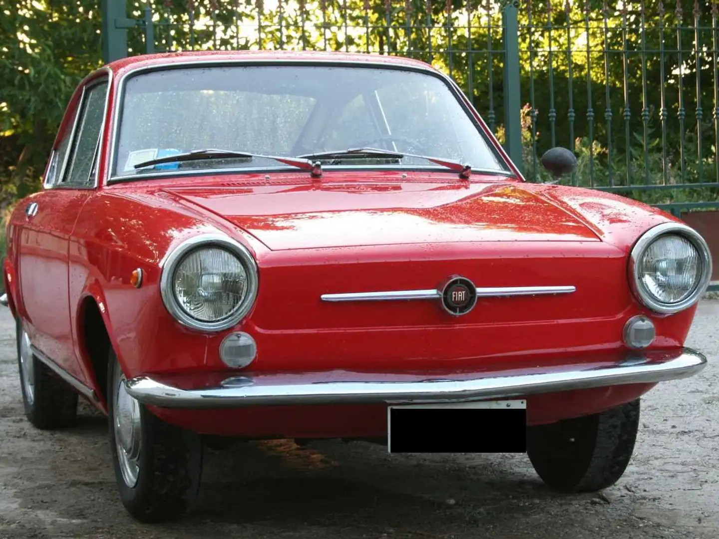 Fiat 850 Coupè Red - 1