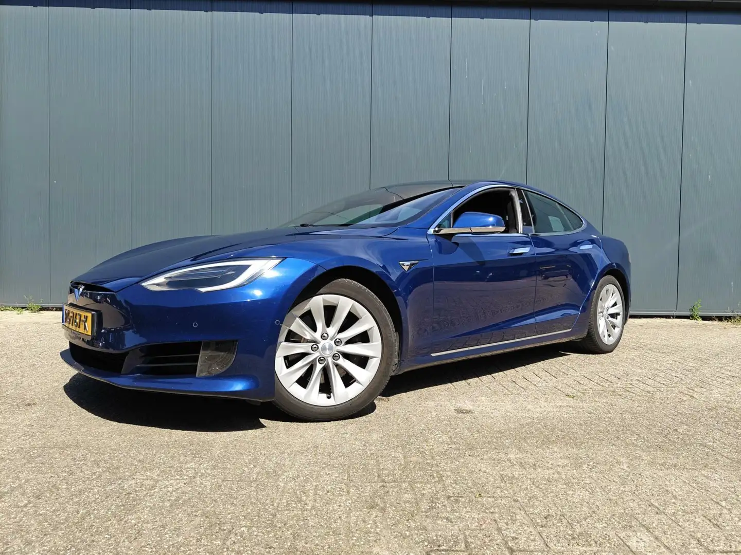 Tesla Model S 75 Base Bleu - 2