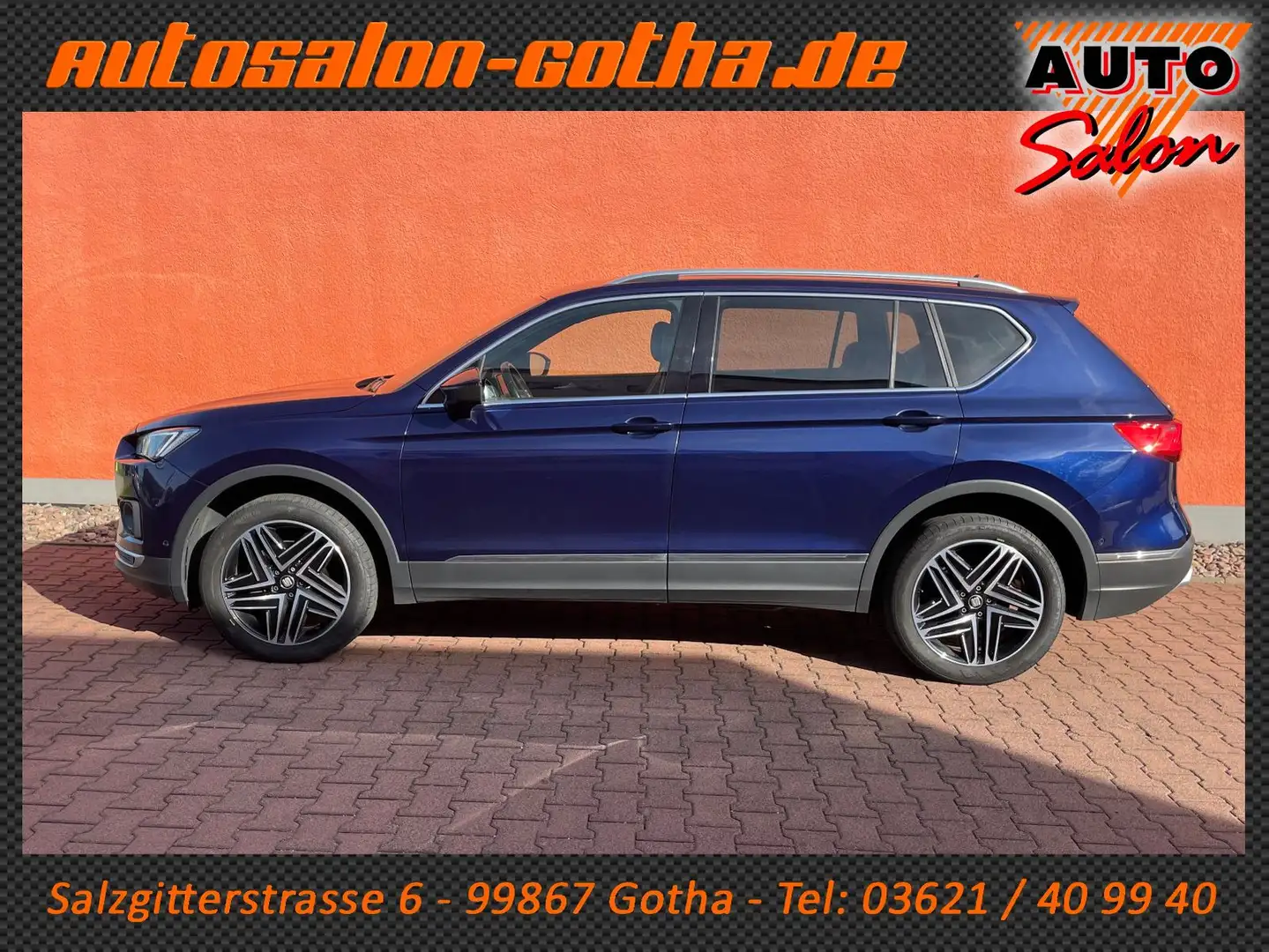 SEAT Tarraco Xcellence DSG 4Drive 7-Sitze CAM+Standhz Blau - 2