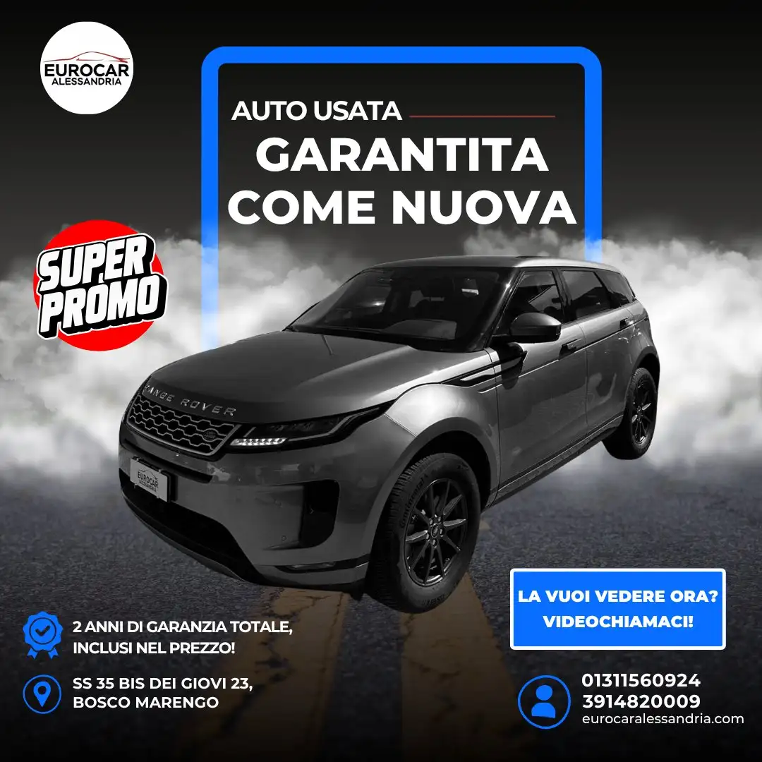 Land Rover Range Rover Evoque 2.0d i4 mhev awd 150cv auto Grigio - 1