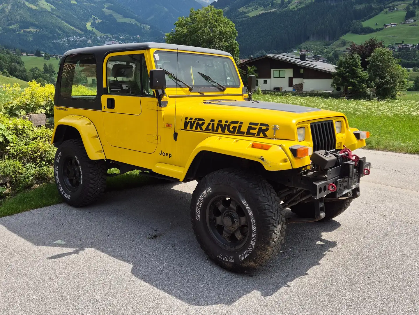 Jeep Wrangler Wrangler 4,0 HardTop Gelb - 1