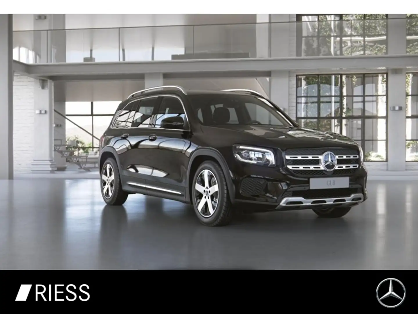 Mercedes-Benz GLB 200 d 4M AHK AUT Kam. KlimaA LED LM PDC SHZ Schwarz - 1