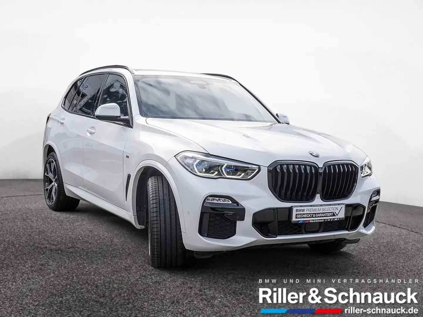 BMW X5 xDrive 30d M-Sport NAVI AHK ACC HUD LASER Weiß - 2