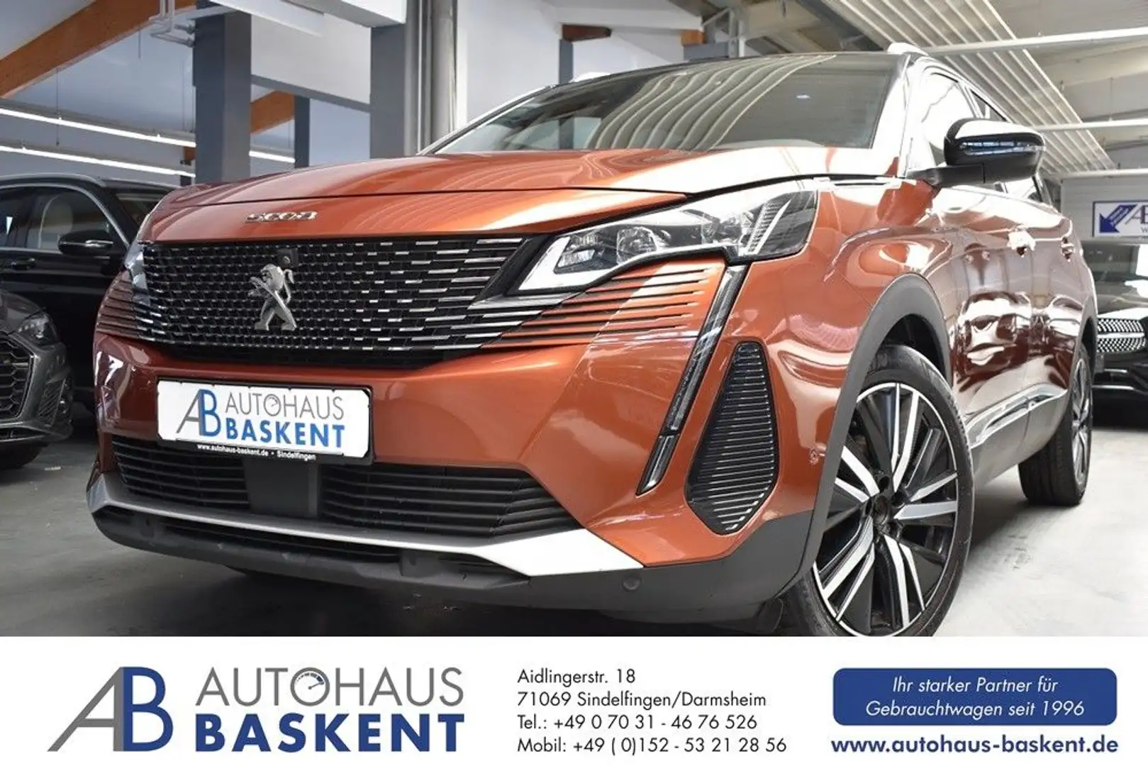 Peugeot 5008 GT LINE 7-SITZER*LED*DIGITAL*SHZ*KAMERA* Orange - 1